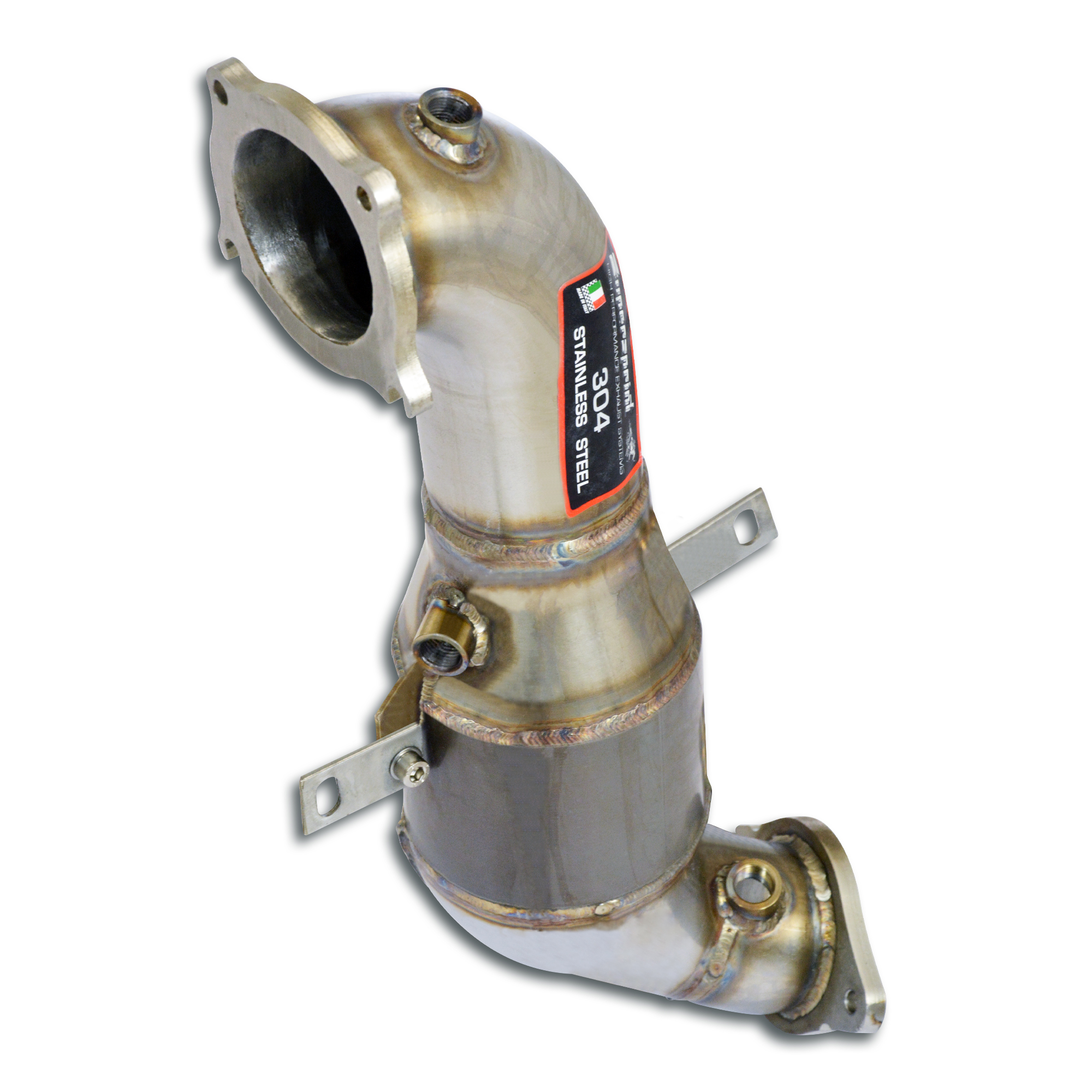 Downpipe + Catalizzatore metallico 200CPSI